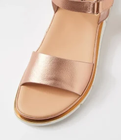 Women I LOVE BILLY Flats|Sandals-Billish Rose Gold Sandals