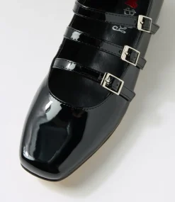 Women I LOVE BILLY Heels|Flats-Bosine Black Patent Pu Heels
