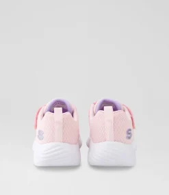 SKECHERS Sport School Shoes-Bounder Cool Cruise Junior Pink Sneakers