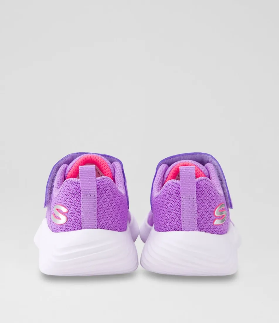 SKECHERS Sport School Shoes-Bounder Toddler Lavender Sneakers