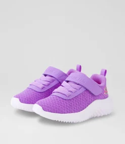 SKECHERS Sport School Shoes-Bounder Toddler Lavender Sneakers