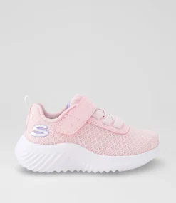 SKECHERS Sport School Shoes-Bounder Toddler Pink Sneakers