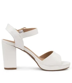 Women I LOVE BILLY Heels|Sandals-BOUNTYS WHITE SMOOTH