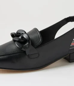Women I LOVE BILLY Loafers|Heels-Brentel Black Heels