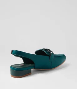 Women I LOVE BILLY Loafers|Heels-Brentel Ocean Forest Heels