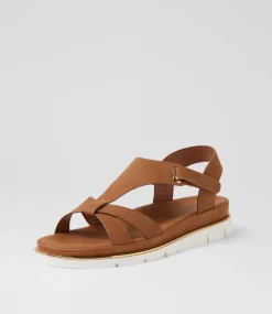 Women I LOVE BILLY Flats|Sandals-Brenzel Tan Sandals