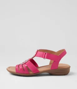 Women SUPERSOFT Comfort|Flats-Brownyn Fuchsia Multi Sandals