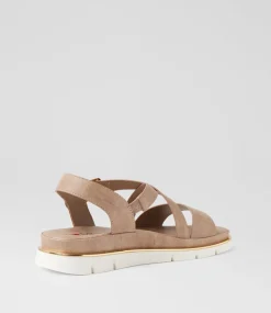 Women I LOVE BILLY Flats|Sandals-Buggin Light Taupe Sandals