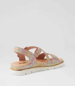 Women I LOVE BILLY Flats|Sandals-Buggin Pretty Hatch Sandals