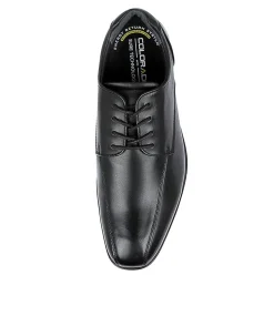 COLORADO Dress Shoes-C PEARCE CF BLACK LEATHER