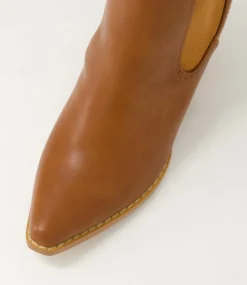 Women I LOVE BILLY Boots-Cahoots Tan Ankle Boots