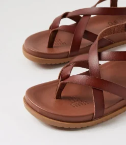 Women BLOWFISH Flats|Sandals-Camden Henna Sandals