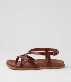 Women BLOWFISH Flats|Sandals-Camden Henna Sandals