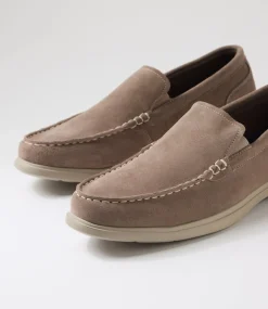 COLORADO Casuals-Capri Grey Suede Flat Shoes