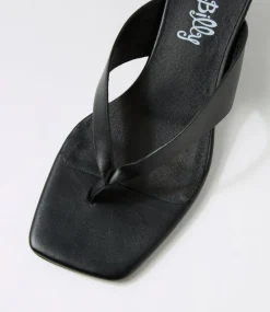 Women I LOVE BILLY Heels|Sandals-Cerson Black Sandals