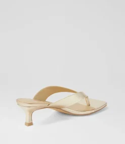 Women I LOVE BILLY Heels|Sandals-Cerson Gold Metallic Sandals