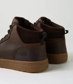 COLORADO Boots|Casuals-Cheech Brown Crazyhorse Leather Lace Up Boots