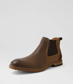 COLORADO Boots|Casuals-Chisel Brown Leather Chelsea Boots