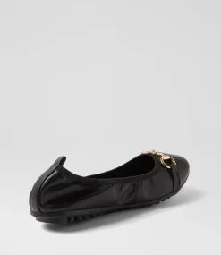Women I LOVE BILLY Flats-Cilloe Black Flat Shoes