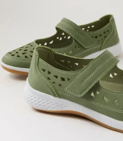 Women I LOVE BILLY Flats-Cistin Light Khaki Nubuck Pu Flat Shoes