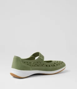 Women I LOVE BILLY Flats-Cistin Light Khaki Nubuck Pu Flat Shoes