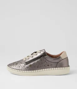 Women SUPERSOFT Comfort|Sneakers-Clevland Gunmetal Multi Sneakers