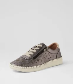 Women SUPERSOFT Comfort|Sneakers-Clevland Gunmetal Multi Sneakers
