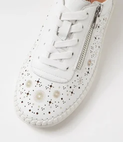 Women SUPERSOFT Comfort|Sneakers-Clevland White Leather Sneakers