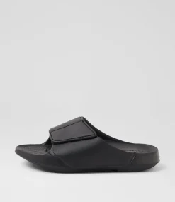 COLORADO Casuals|Sandals-Cloud L Black Eva Slides