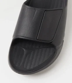 COLORADO Casuals|Sandals-Cloud L Black Eva Slides