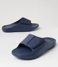 COLORADO Casuals|Sandals-Cloud L Navy Eva Slides