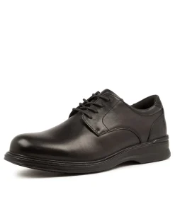 COLORADO Dress Shoes-CONVEX BLACK LEATHER