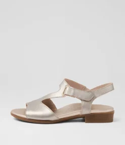 Women SUPERSOFT Comfort|Flats-Coras Prosecco Leather Sandals