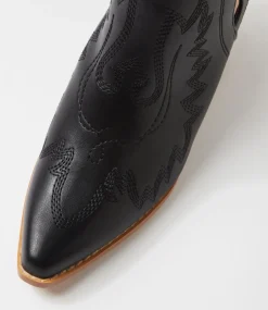 Women I LOVE BILLY Boots-Craayzie Black Ankle Boots