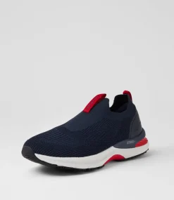 COLORADO Sneakers-Craze Navy Mesh Sneakers