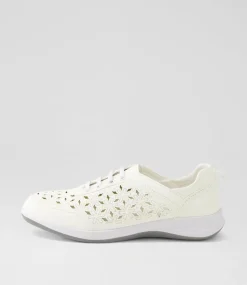 Women I LOVE BILLY Flats-Culter White Nubuck Pu Flat Shoes