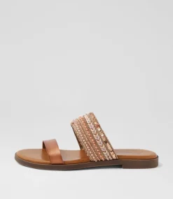 Women BLOWFISH Flats|Sandals-Curtis Maple Metallic Multi Sandals
