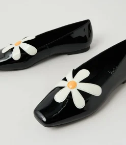 Women I LOVE BILLY Flats-Daizzy Black Patent Pu Flat Shoes