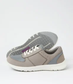 Women COLORADO Comfort|Sneakers-Dakota Light Grey Leather Sneakers