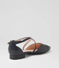 Women DIANA FERRARI Flats-DALBA DF NAVY LEATHER