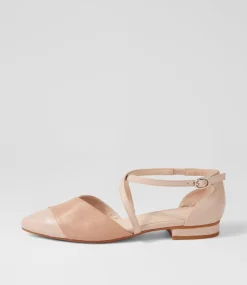 Women DIANA FERRARI Flats-Dalba Nude Multi Leather Flat Shoes