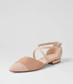 Women DIANA FERRARI Flats-Dalba Nude Multi Leather Flat Shoes