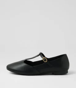 Women I LOVE BILLY Flats-Daliee Black Flat Shoes