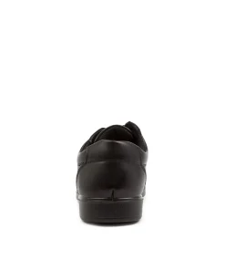 LYNX Junior School Shoes-DARCY JNR E PP BLACK