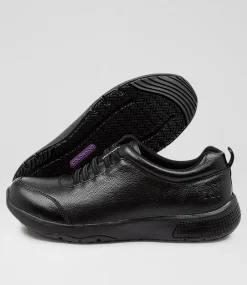 Women COLORADO Comfort|Flats-Dassie Black Leather Flat Shoes