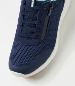 Women SUPERSOFT Comfort|Sneakers-Dayride Navy Aqua Mix Sneakers