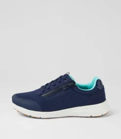 Women SUPERSOFT Comfort|Sneakers-Dayride Navy Aqua Mix Sneakers