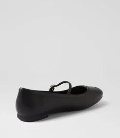 Women I LOVE BILLY Flats-Dazine Black Flat Shoes
