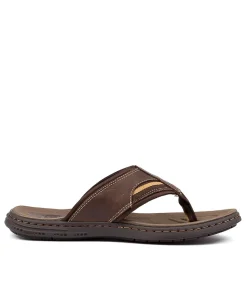 COLORADO Casuals|Sandals-DBOY CF DARK BROWN CRAZYHORSE LEATHER
