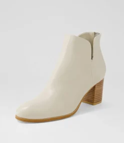 Women DIANA FERRARI Boots-Deitha Almond Natural Leather Ankle Boots